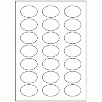 567 - Label Size 50mm x 35mm - 21 labels per sheet