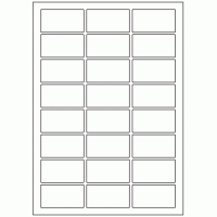 573 - Label Size 60mm x 32mm - 24 labels per sheet 573 - Label Size 60mm x 32mm - 24 labels per sheet