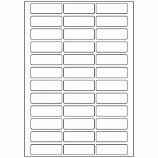 584 - Label Size 60mm x 20mm - 36 labels per sheet 