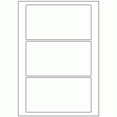 596 - Label Size 170mm x 90mm - 3 labels per sheet 