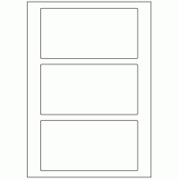 597 - Label Size 165mm x 85mm - 3 labels per sheet 597 - Label Size 165mm x 85mm - 3 labels per sheet