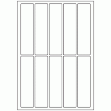 602 - Label Size 140mm x 35mm - 10 labels per sheet 
