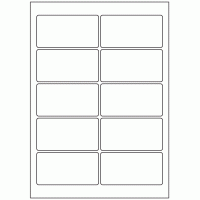613 - Label Size 94mm x 49mm - 10 labels per sheet 613 - Label Size 94mm x 49mm - 10 labels per sheet