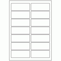 614 - Label Size 93mm x 36mm - 14 labels per sheet 614 - Label Size 93mm x 36mm - 14 labels per sheet