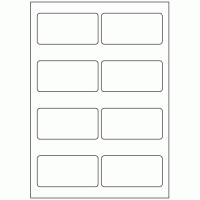 615 - Label Size 92.5mm x 47mm - 8 labels per sheet 615 - Label Size 92.5mm x 47mm - 8 labels per sheet