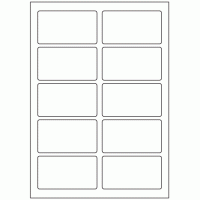 616 - Label Size 90mm x 50mm - 10 labels per sheet 616 - Label Size 90mm x 50mm - 10 labels per sheet