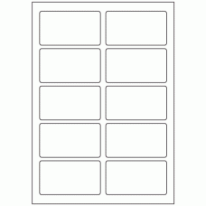 616 - Label Size 90mm x 50mm - 10 labels per sheet 