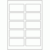 617 - Label Size 90mm x 45mm - 10 labels per sheet