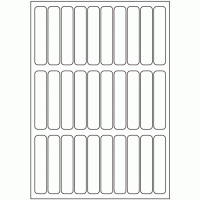 619 - Label Size 88mm x 18mm - 30 labels per sheet 619 - Label Size 88mm x 18mm - 30 labels per sheet