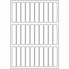 619 - Label Size 88mm x 18mm - 30 labels per sheet 