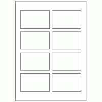 621 - Label Size 86mm x 52.9mm - 8 labels per sheet 621 - Label Size 86mm x 52.9mm - 8 labels per sheet