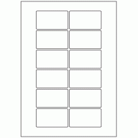 637 - Label Size 70mm x 40mm - 12 labels per sheet 637 - Label Size 70mm x 40mm - 12 labels per sheet