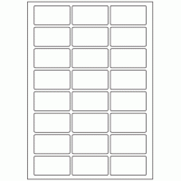 640 - Label Size 60mm x 32mm - 24 labels per sheet 640 - Label Size 60mm x 32mm - 24 labels per sheet