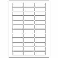 642 - Label Size 56mm x 20mm - 36 labels per sheet