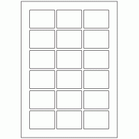 643 - Label Size 55mm x 40mm - 18 labels per sheet 643 - Label Size 55mm x 40mm - 18 labels per sheet