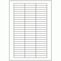 644 - Label Size 55mm x 10mm - 81 labels per sheet 644 - Label Size 55mm x 10mm - 81 labels per sheet