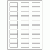 646 - Label Size 48mm x 23.5mm - 30 labels per sheet 646 - Label Size 48mm x 23.5mm - 30 labels per sheet