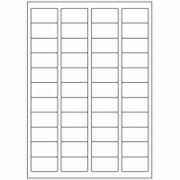 650 - Label Size 45mm x 25mm - 44 labels per sheet 650 - Label Size 45mm x 25mm - 44 labels per sheet