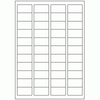 651 - Label Size 45mm x 25mm - 44 labels per sheet (Speciality Corner) 651 - Label Size 45mm x 25mm - 44 labels per sheet (Speciality Corner)