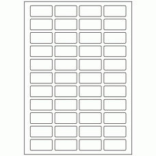 652 - Label Size 43mm x 21mm - 44 labels per sheet 
