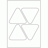671 - Label Size 109.5mm x 97.1mm - 4 labels per sheet 671 - Label Size 109.5mm x 97.1mm - 4 labels per sheet