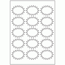 933 - Label Size 62.5mm x 46.8mm - 15 labels per sheet 