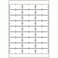 934 - Label Size 67mm x 27mm - 27 labels per sheet 934 - Label Size 67mm x 27mm - 27 labels per sheet