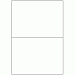 331 - Label Size 210mm x 147.6mm - 2 labels per sheet