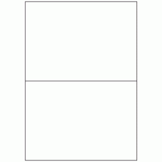 331 - Label Size 210mm x 147.6mm - 2 labels per sheet 