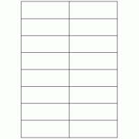 336 - Label Size 105mm x 36.9mm - 16 labels per sheet 336 - Label Size 105mm x 36.9mm - 16 labels per sheet
