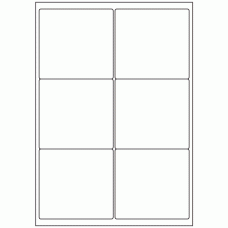 351 - Label Size 99.1mm x 93.1mm - 6 labels per sheet 