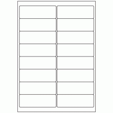 354 - Label Size 99.1mm x 34mm - 16 labels per sheet 