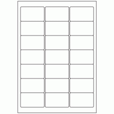 355 - Label Size 63.5mm x 38.1mm - 21 labels per sheet 