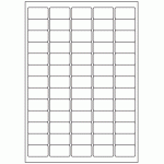 356 - Label Size 38.1mm x 21.2mm - 65 labels per sheet