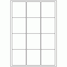361 - Label Size 63.5mm x 72mm - 12 labels per sheet 