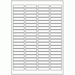 364 - Label Size 46mm x 11.1mm - 84 labels per sheet